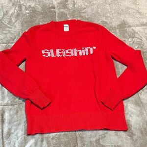 Victoria Secret Sweater with Sleighin’ Logo